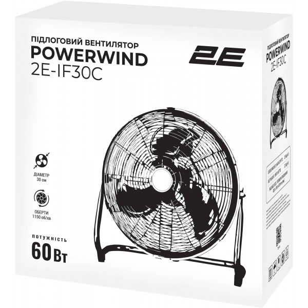Вентилятор 2E PowerWind 30C (2E-IF30C)