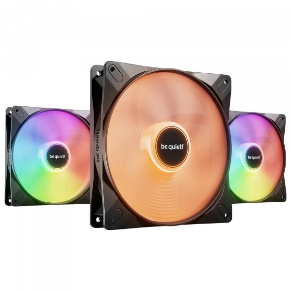 Вентилятор be quiet! Light Wings LX 140mm PWM 3-Pack Black (BL127)