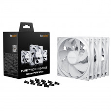 Вентилятор be quiet! Pure Wings 3 120mm PWM Reverse 3-Pack White (BL136)