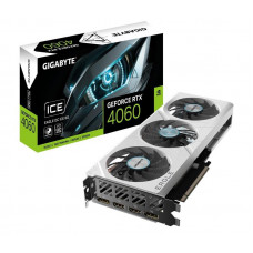 Відеокарта GF RTX 4060 8GB GDDR6 Eagle Ice OC Gigabyte (GV-N4060EAGLEOC ICE-8GD)