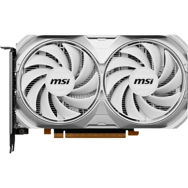 Відеокарта GF RTX 4060 8GB GDDR6 Ventus 2X White OC MSI (GeForce RTX 4060 VENTUS 2X WHITE 8G OC)