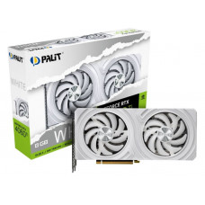 Відеокарта GF RTX 4060 Ti 8GB GDDR6 White Palit (NE6406T019P1-1048L)