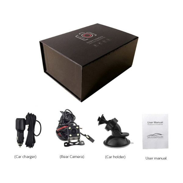 Відеореєстратор CarCam T418 Dual