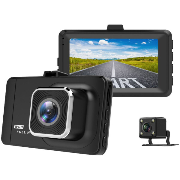 Відеореєстратор CarCam T418 Dual