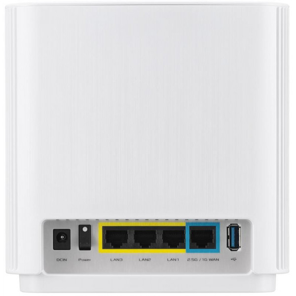 Wi-Fi Mesh система Asus ZenWiFi XT9 1pk White (90IG0740-MO3B60)
