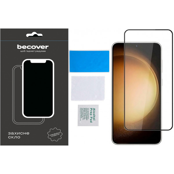 Захисне скло BeCover для Samsung Galaxy S24 SM-S921 Black (711037)