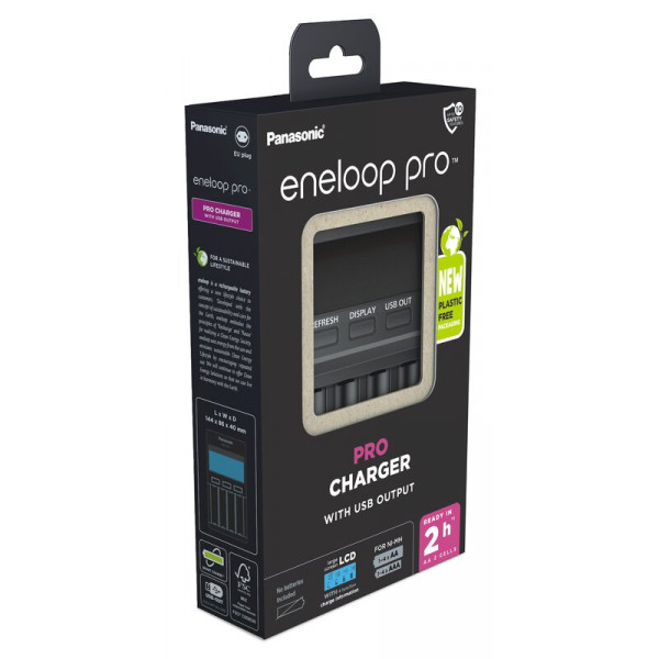 Зарядний пристрій Panasonic Eneloop ready AA/AAA (BQ-CC65)