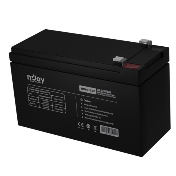 Акумуляторна батарея Njoy HR09122F 12V 9AH (BTVACIUOCTD2FBT01B) AGM