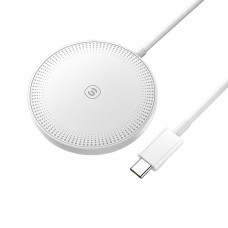 Бездротовий зарядний пристрій Essager Wind 2in1 Wireless Charger 15W White (EWXCX-CF02-Z)