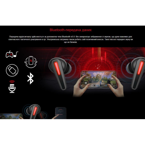 Bluetooth-гарнітура A4Tech Bloody M70 Black+Red