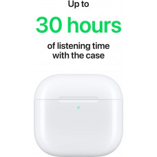 Bluetooth-гарнiтура Apple AirPods 4 (MXP63ZE/A)