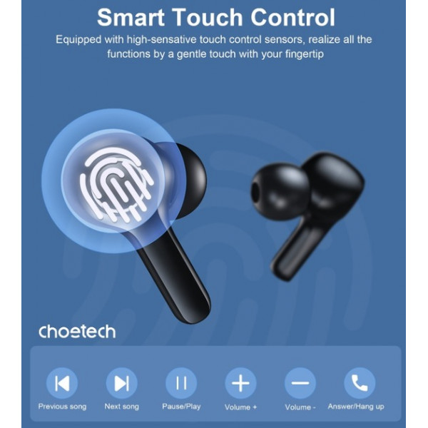 Bluetooth-гарнітура Choetech BH-T06 TWS bluetooth