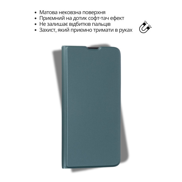 Чохол-книжка BeCover Exclusive New Style для Samsung Galaxy А57 SM-A576 Dark Green (714928)