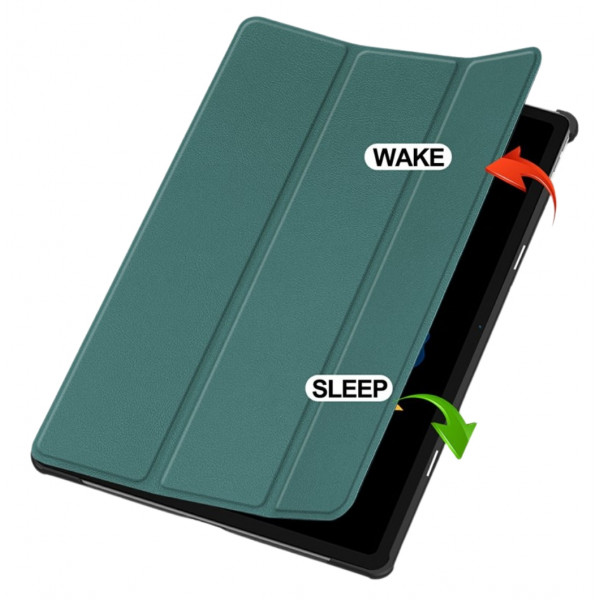 Чохол-книжка BeCover Smart Case для Lenovo Idea Tab Plus 12.1" Dark Green (715080)