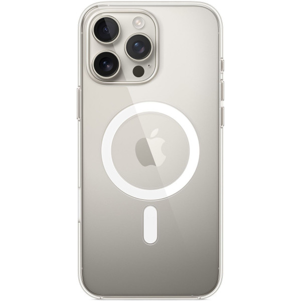 Чохол-накладка Apple Clear Case with MagSafe для Apple iPhone 16 Pro Max Transparent (MA7F4)