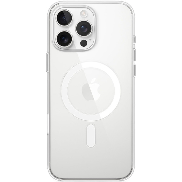 Чохол-накладка Apple Clear Case with MagSafe для Apple iPhone 16 Pro Max Transparent (MA7F4)