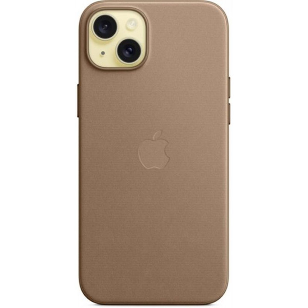 Чохол-накладка Apple FineWoven Case with MagSafe для Apple iPhone 15 Plus Taupe (MT473)