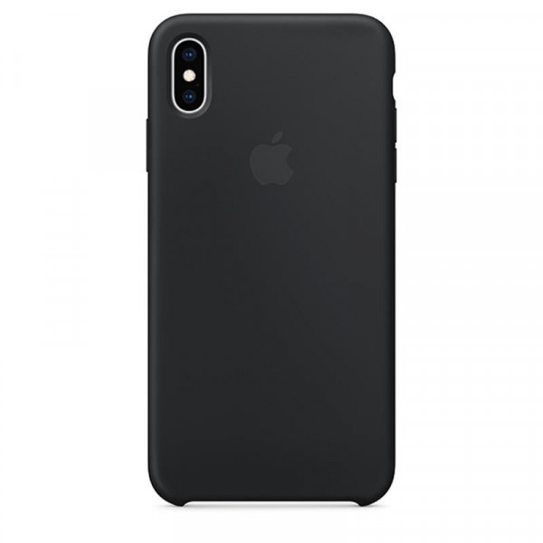 Чохол-накладка Apple Silicone Case для Apple iPhone XS Max Black (MRWE2)