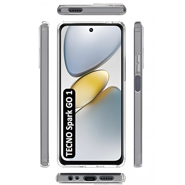 Чохол-накладка BeCover для Tecno Spark Go 1 (KL4) Transparancy (712754)