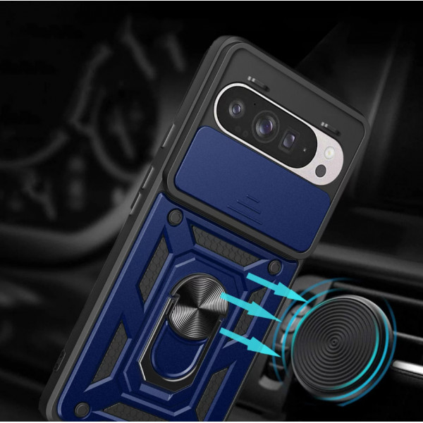 Чохол-накладка BeCover Military для Google Pixel 9 Pro Blue (712187)