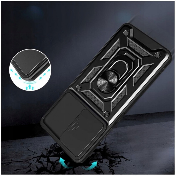 Чохол-накладка BeCover Military для Honor 200 Lite Black (713044)