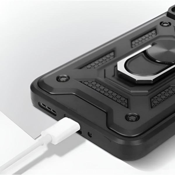 Чохол-накладка BeCover Military для Realme C61 Black (712177)