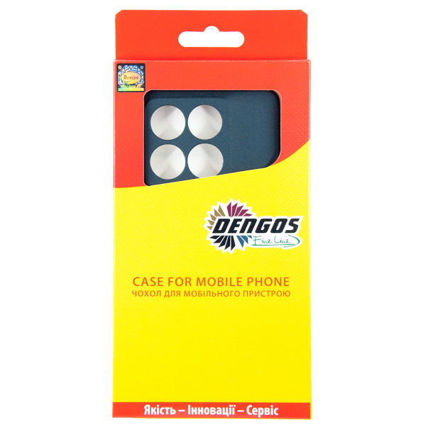 Чохол-накладка Dengos Carbon для Motorola Moto Edge 60 Fusion Blue (DG-TPU-CRBN-245)