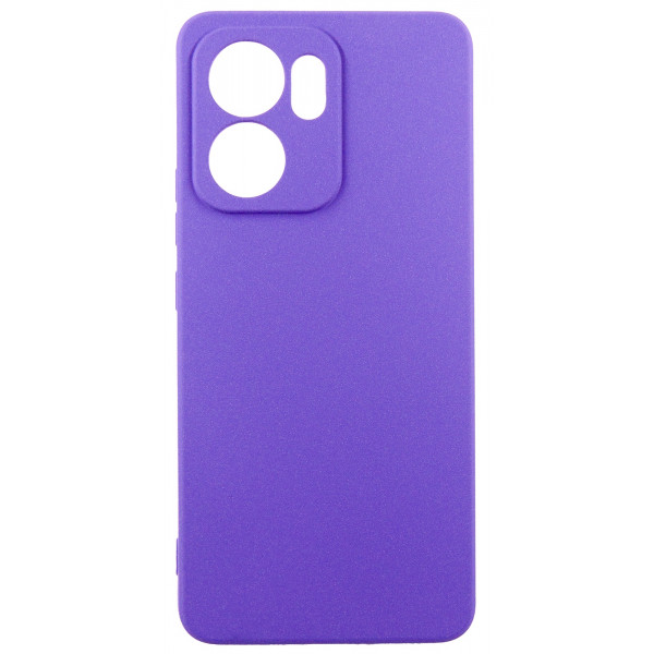 Чохол-накладка Dengos для Oppo Reno 13F Violet Full Glue (DG-KM-151) + захисне скло