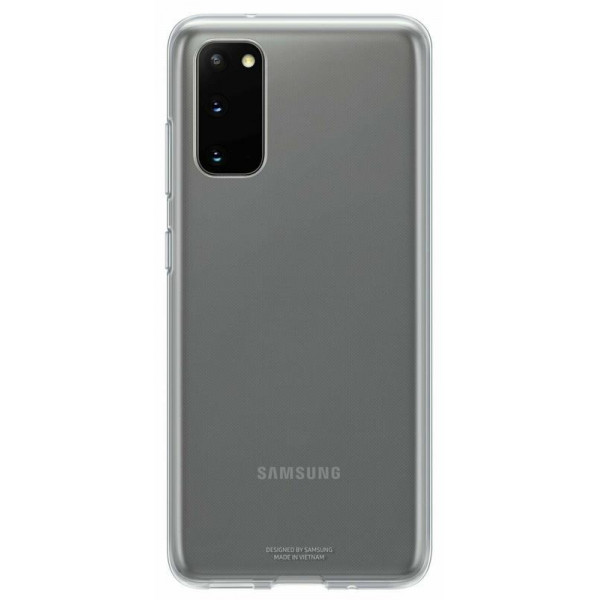 Чохол-накладка Samsung Clear Cover для Samsung Galaxy S20 SM-G980 Transparent (EF-QG980TTEGRU)