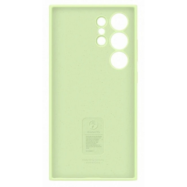 Чохол-накладка Samsung Silicone Case для Samsung Galaxy S24 Ultra SM-S928 Light Green (EF-PS928TGEGWW)