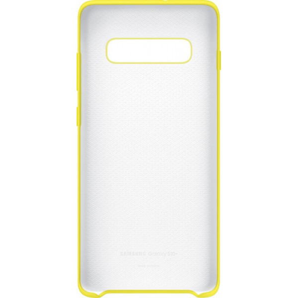 Чохол-накладка Samsung Silicone Cover для Samsung Galaxy S10+ SM-G975 Yellow (EF-PG975TYEGRU)
