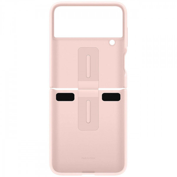 Чохол-накладка Samsung Silicone Cover with Ring для Samsung Galaxy Flip 4 SM-F721 Pink (EF-PF721TPEGUA)
