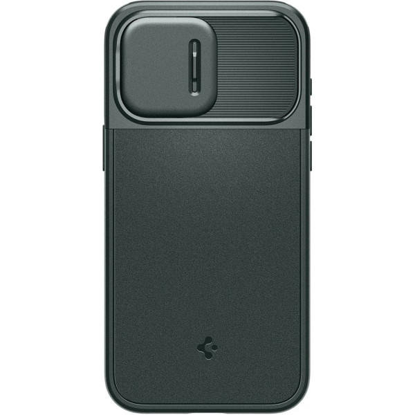 Чохол-накладка Spigen Optik Armor MagFit для Apple iPhone 15 Pro Abyss Green (ACS06739)