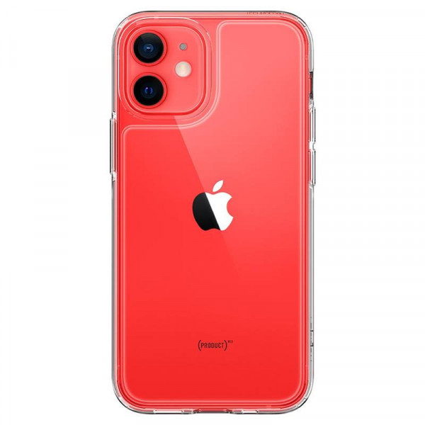 Чохол-накладка Spigen Quartz Hybrid для Apple iPhone 12 Mini Crystal Clear (ACS01748)