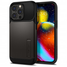 Чохол-накладка Spigen Slim Armor для Apple iPhone 13 Pro Gunmetal (ACS03303)
