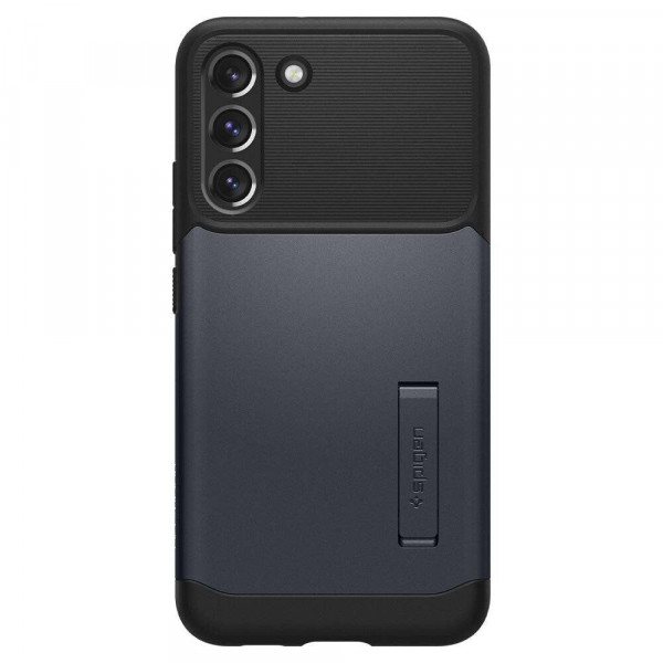 Чохол-накладка Spigen Slim Armor для Samsung Galaxy S22 Plus SM-S906 Metal Slate (ACS03978)