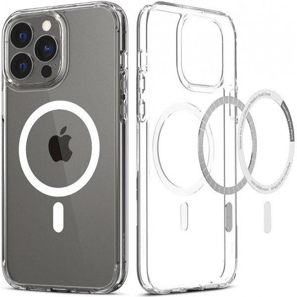 Чохол-накладка Spigen Ultra Hybrid Mag Safe для Apple iPhone 13 Pro White (ACS03267)