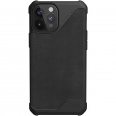 Чохол-накладка Urban Armor Gear Metropolis LT для Apple iPhone 12 Pro Max Leather Black (11236O118340)