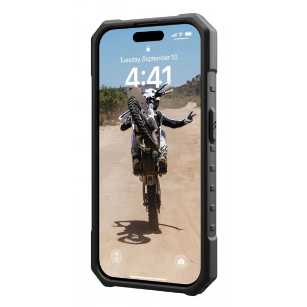 Чохол-накладка Urban Armor Gear Pathfinder Magsafe для Apple iPhone 15 Pro Silver (114281113333)