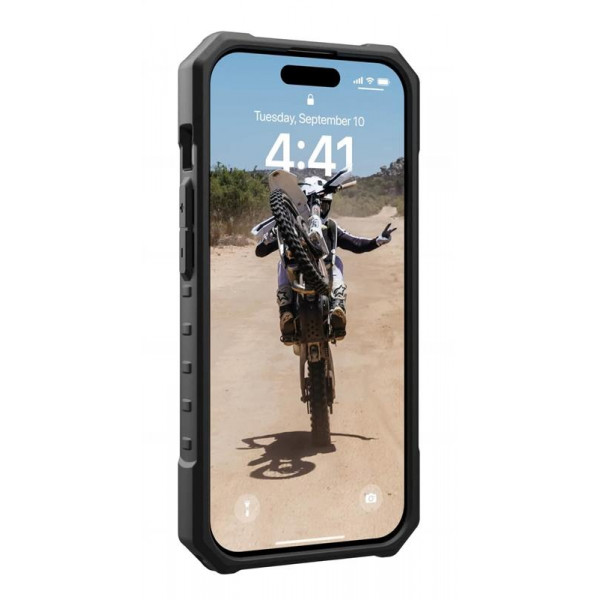 Чохол-накладка Urban Armor Gear Pathfinder Magsafe для Apple iPhone 15 Pro Silver (114281113333)