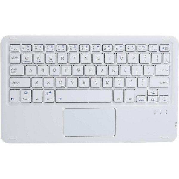 Чохол з бездротовою клавіатурою (TouchPad) BeCover для Apple iPad Air 11 (2024/2025) Light Blue (712598)