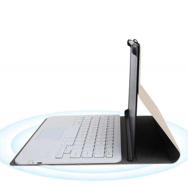 Чохол з бездротовою клавіатурою (TouchPad) BeCover для Apple iPad Air 11 (2024/2025) Light Blue (712598)