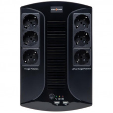 Джерело безперебійного живлення LogicPower 650VA-6PS