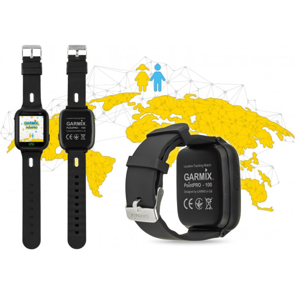 Дитячий смарт-годинник Garmix PointPRO-100 WiFi Black