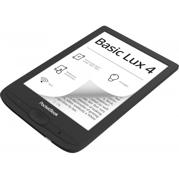Електронна книга PocketBook 618 Basic Lux 4 Ink Black (PB618-P-CIS/PB618-P-WW)