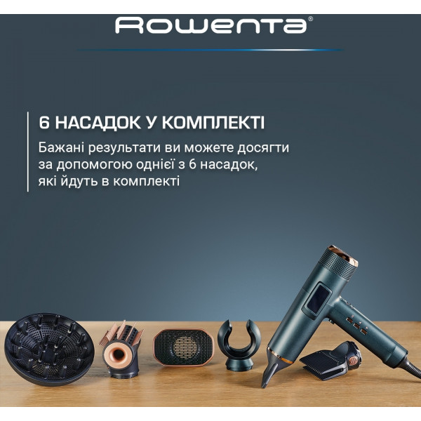 Фен Rowenta Maesteria HY9430E0 з розумною технологією FOR YOU серії Ultimate Experience