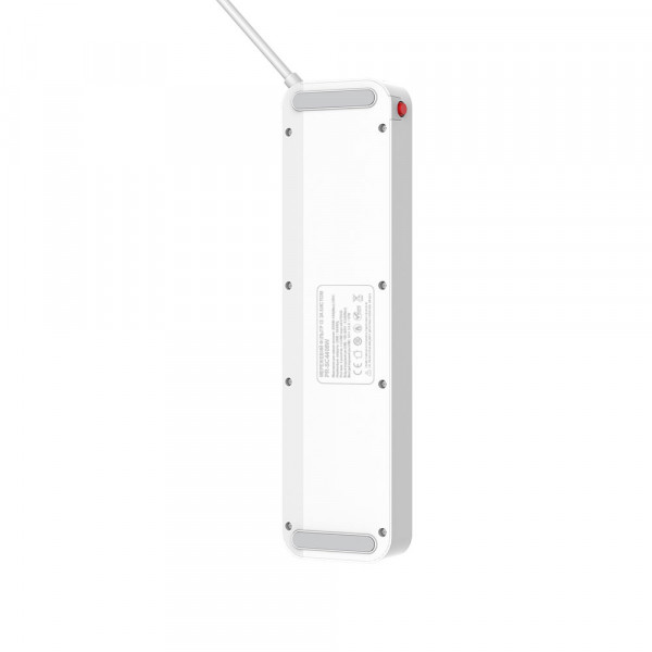 Фільтр живлення ProLogix Premium (PR-SC4408W) 4 розетки, 4 USB, 2 м, з вимикачами, білий