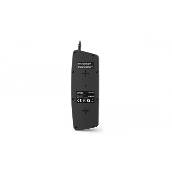Фільтр живлення REAL-EL RS-10 Protect 3 м Black