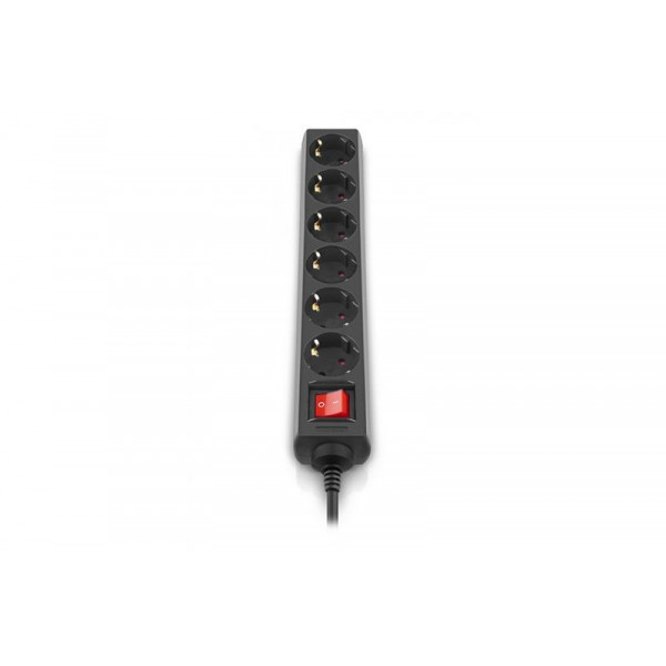 Фільтр живлення REAL-EL RS-6 Protect M 1.8м Black (EL122300032)