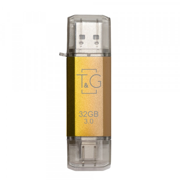 Флеш-накопичувач USB 3.0 32GB Type-C T&G 009 Star Series Gold (TG009TC-32GGD3)